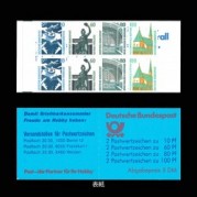 ドイツ1987～96年名所シリーズ切手帳1530a