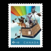 カナダ2024年カナダポストコミュニティ財団切手1種