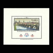 チェコスロバキア1978年プラハ切手展:切手60年小型シート