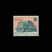 チェコスロバキア1964年チェコの工学・CKD切手1種