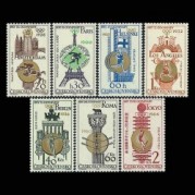 チェコスロバキア1965年オリンピック・メダリスト切手7種