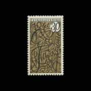 チェコスロバキア1966年チェコフィル70周年切手1種