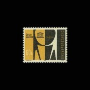 チェコスロバキア1966年ユネスコ20周年切手1種