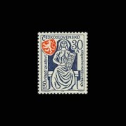 チェコスロバキア1968年プラハ国立博物館150年切手1種