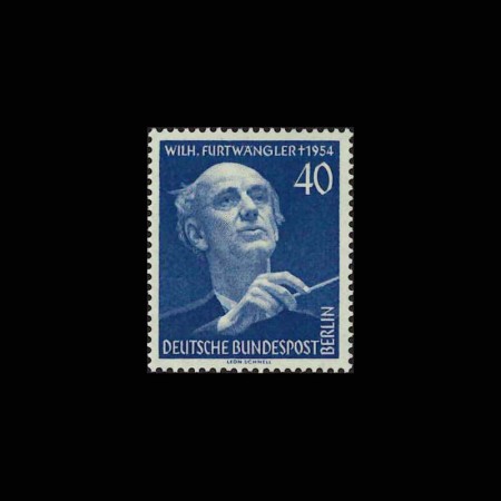 ドイツ(ベルリン)1955年フルトヴェングラー没後1年切手1種