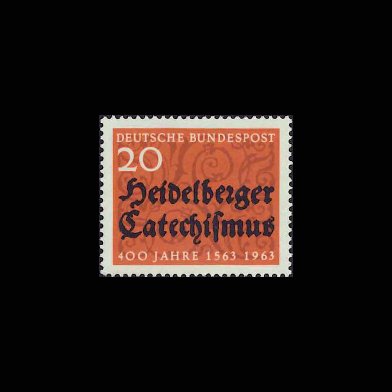 ドイツ1963年ハイデルベルク信仰問答書400年切手1種